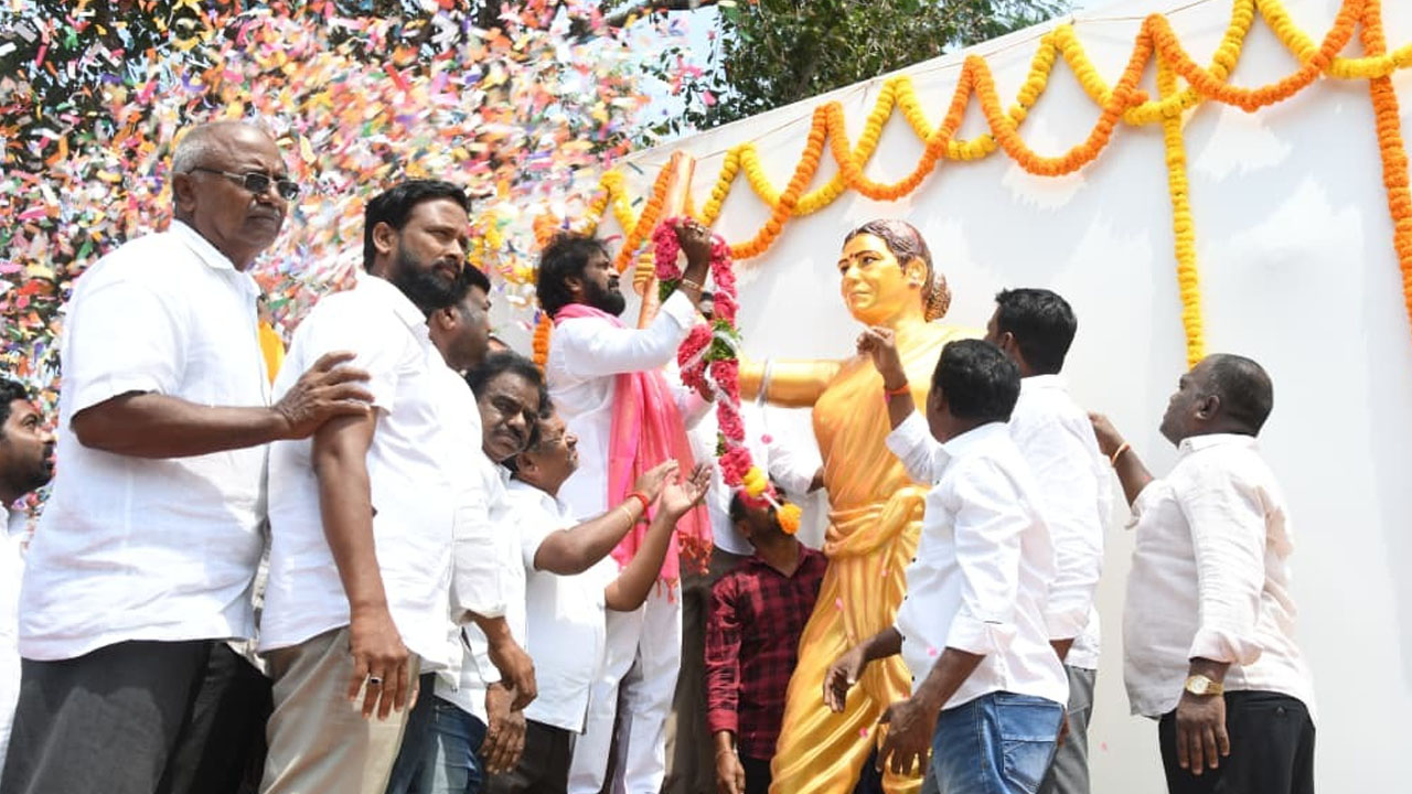 Chakali Ailamma | ఐలమ్మ స్పూర్తితో నేటి తరానికి ఆదర్శనీయం : మాజీ మంత్రి శ్రీనివాస్‌ గౌడ్‌