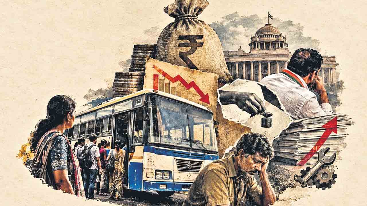 ఆర్టీసీకి ప్రభుత్వ బాకీ 3,785 కోట్లు!.. ఉచిత ప్రయాణానికి ఖర్చయ్యే డబ్బులే విడుదల