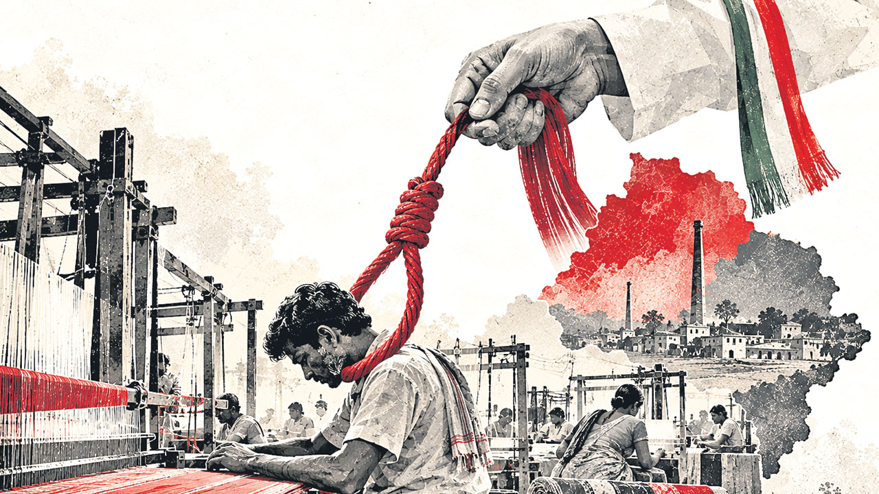 సిరిసిల్లకు ఉరి వేసిన కాంగ్రెస్‌ సర్కార్‌