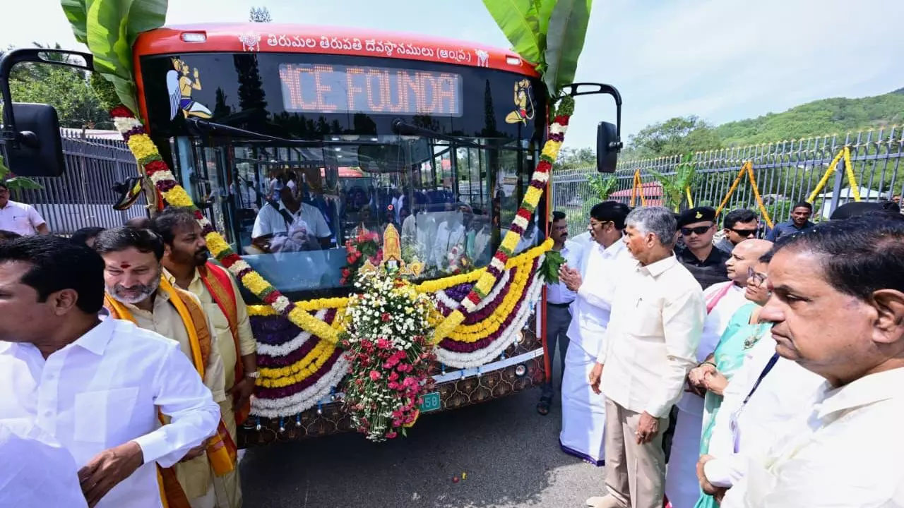 Tirumala | తిరుమలలో రిలయన్స్‌ ‌, బయోటెక్‌ ఉచిత ఈవీ బస్సు ప్రయాణాలు ప్రారంభం