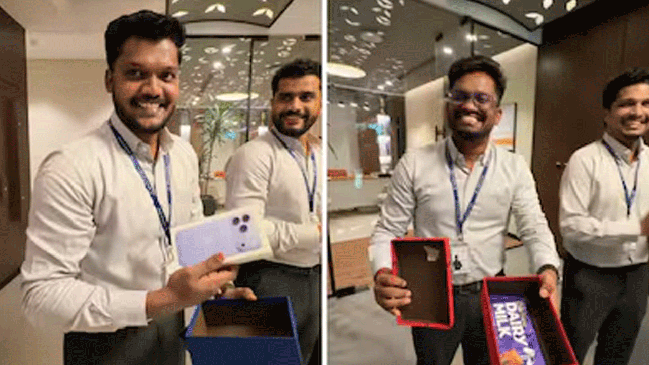 Viral News | కొందరికి చాక్లెట్స్ కొంద‌రికి ఐఫోన్‌లు.. ఖ‌రీదైన గిప్టుల‌తో ఉద్యోగుల‌కు బాస్ స‌డెన్ స‌ర్‌ప్రైజ్‌..!