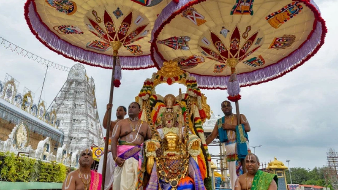Brahmotsavams | తిరుమలలో వైభవంగా కొనసాగుతున్న సాలకట్ల బ్రహ్మోత్సవాలు