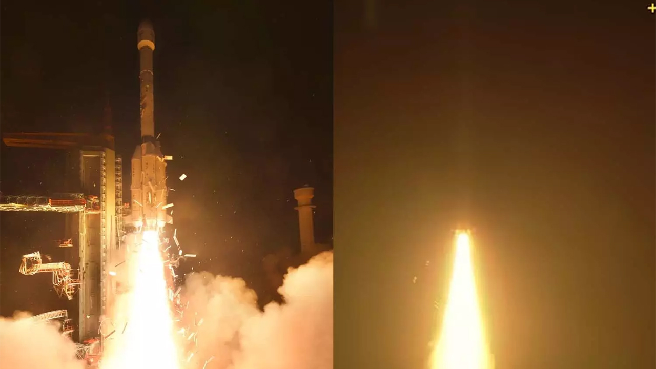 ISRO GSLV F17 | నింగిలోకి దూసుకెళ్లిన నాటీ బాయ్.. ఇస్రో జీఎస్‌ఎల్‌వీ-ఎఫ్‌17 ప్రయోగం సక్సెస్