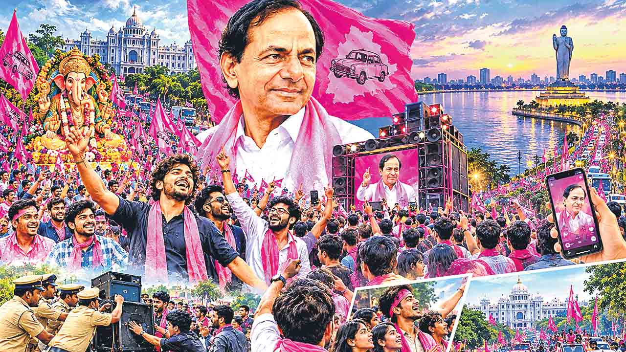 మార్మోగుతున్న సారు పాట.. కేసీఆర్‌ పాటలతో యువత ఉర్రూతలు