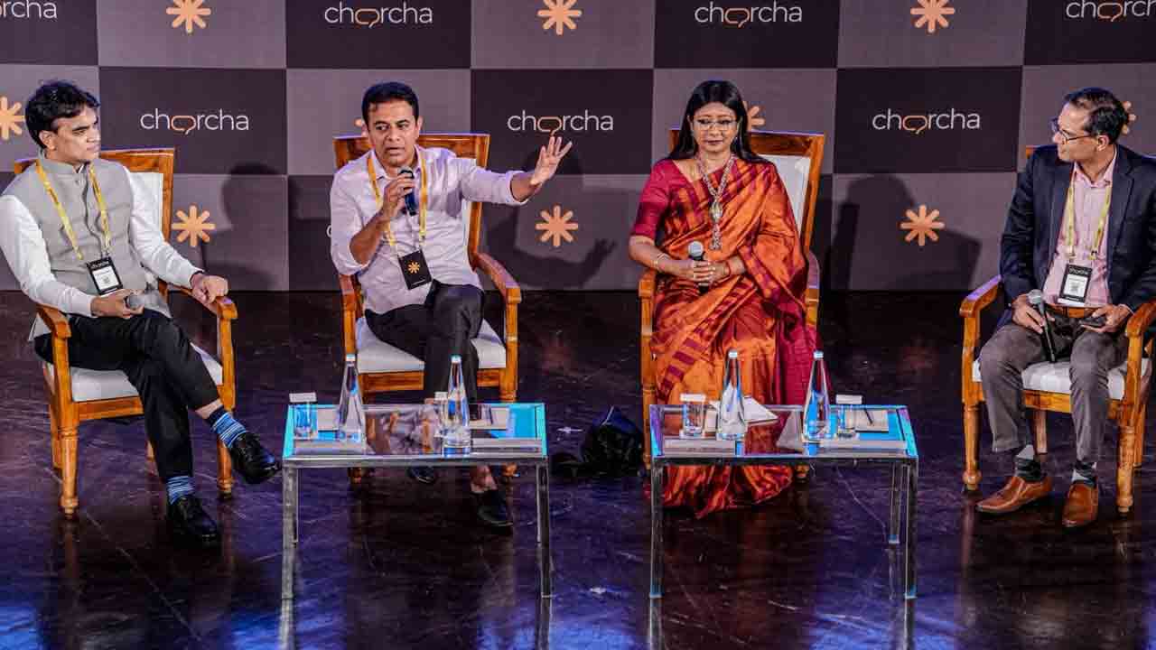 KTR | టైర్‌-2 నగరాల్లో ఐటీ టవర్లు కూడా ఏర్పాటు చేశాం.. ‘షెహెరోన్‌ పే చర్చ’లో కేటీఆర్