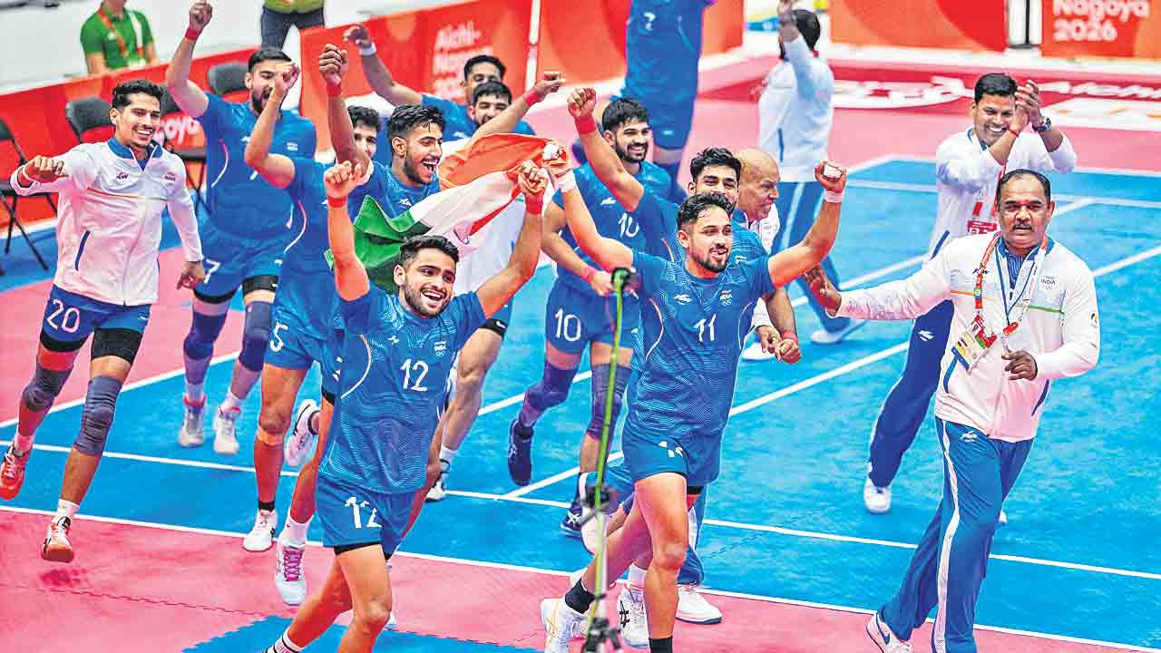 బంగారు కూత.. కబడ్డీలో భారత్‌ గోల్డెన్‌ డబుల్‌