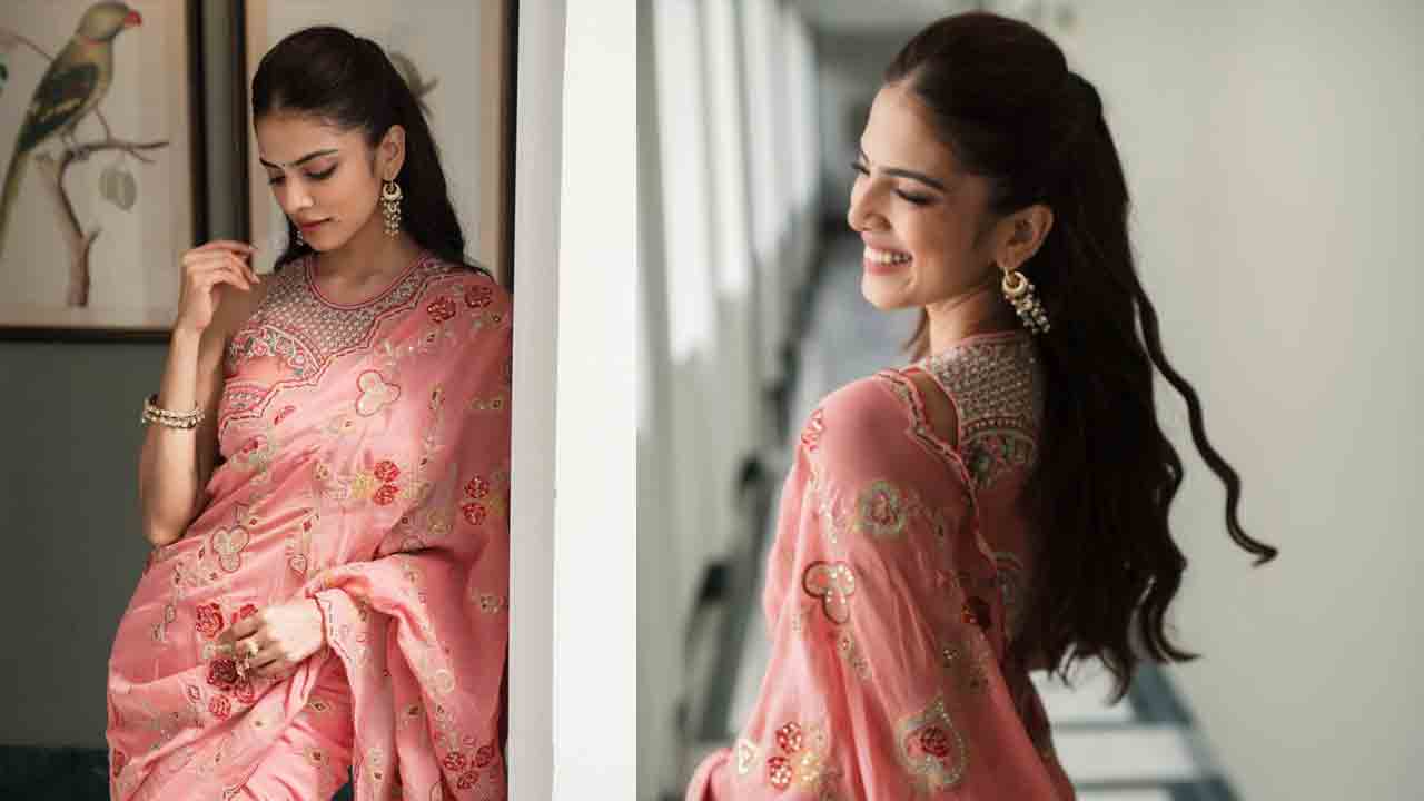 Malavika Mohanan | చీరకట్టులో మలబారు సోయగం మాళవిక మోహనన్‌.. స్టిల్స్‌ వైరల్