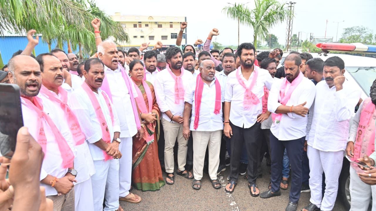 BRS Leaders Visit | తెలంగాణ రైతాంగానికి తీరని ద్రోహం చేస్తున్న రేవంత్‌ సర్కార్‌ : బీఆర్‌ఎస్‌ నాయకుల ఆగ్రహం