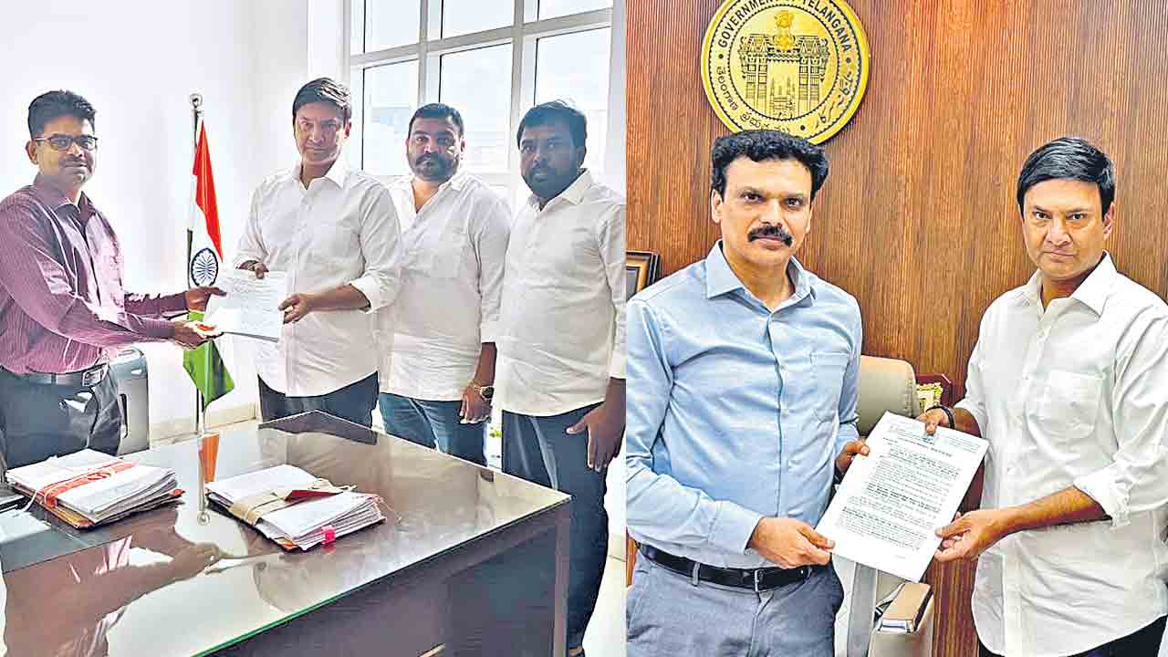 22ఏ నుంచి తొలగించండి.. సీసీఎల్‌ఏ కమిషనర్‌ను కలిసిన మర్రి రాజశేఖర్‌రెడ్డి