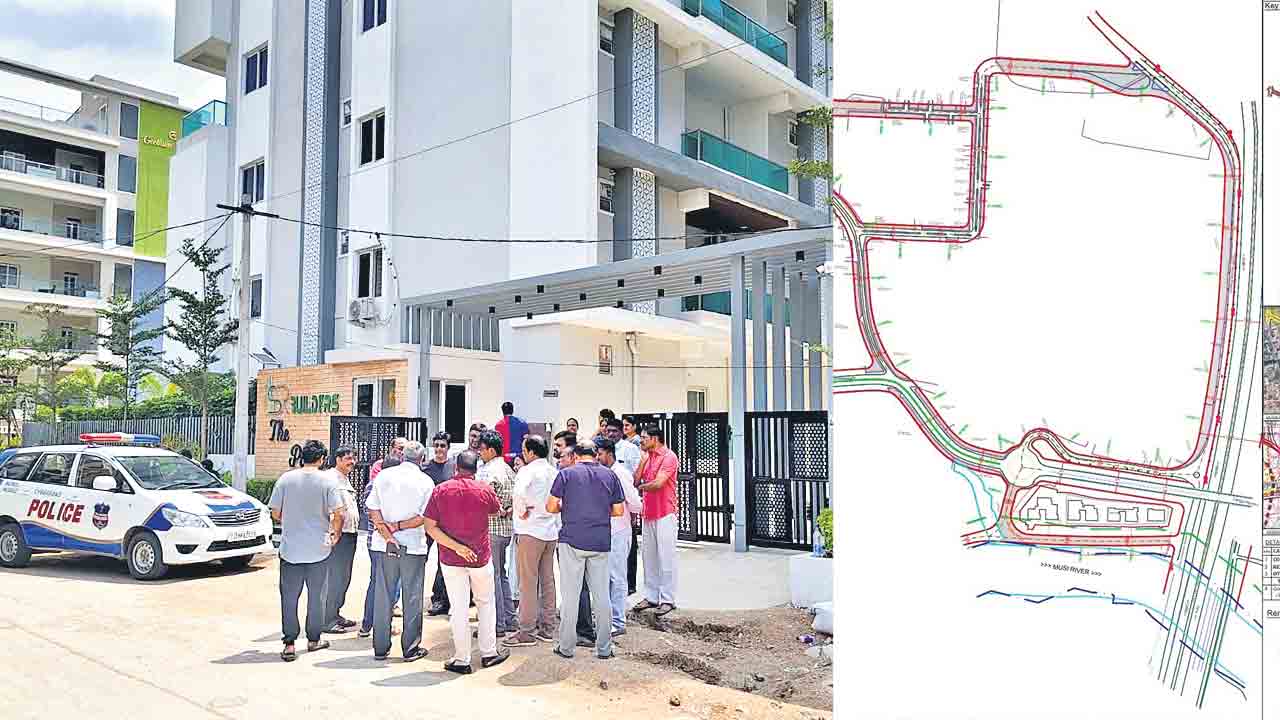 వెస్ట్రన్‌ మిడోస్‌పై మాస్టర్‌ స్కెచ్‌!.. నార్సింగిలో మాస్టర్‌ప్లాన్‌ మాయాజాలంపై మండిపాటు