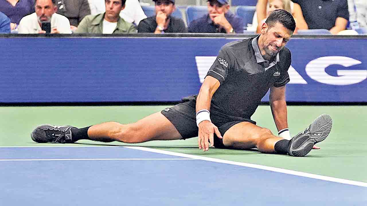 నొవాక్‌ షాక్‌ ఎగ్జిట్‌!