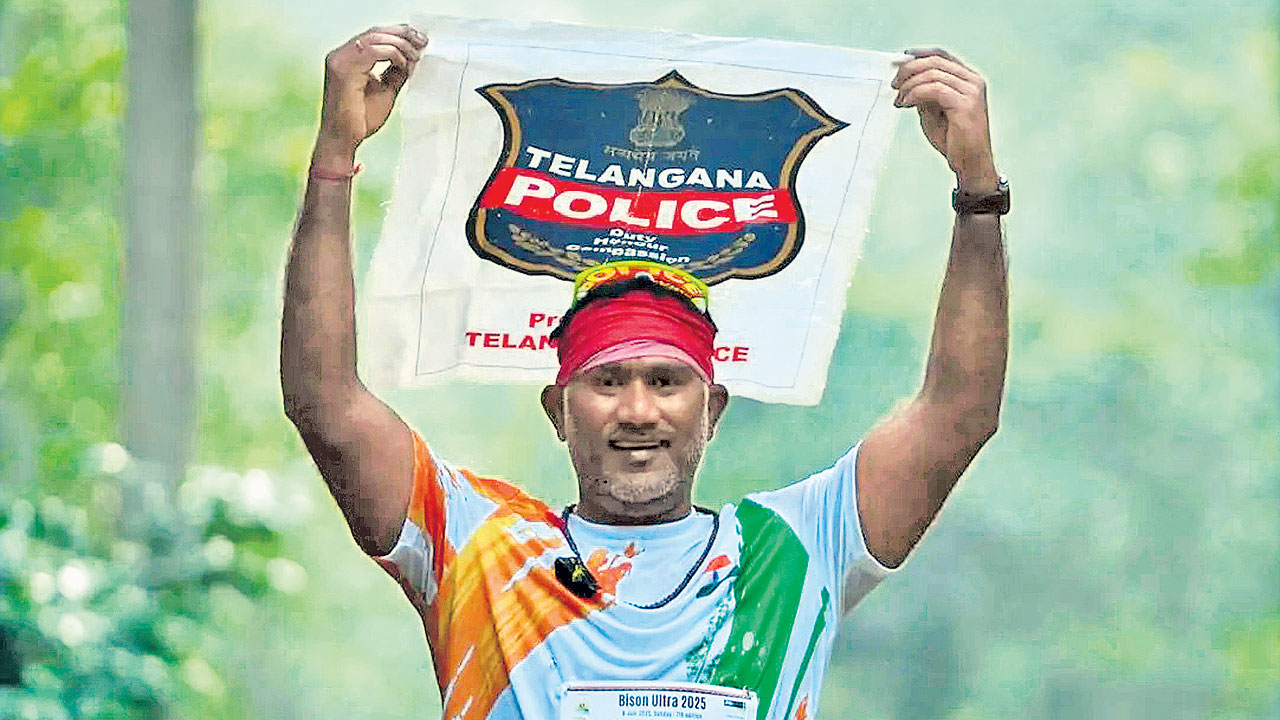 పోలీస్‌ రాజు.. మారథాన్‌ల రారాజు