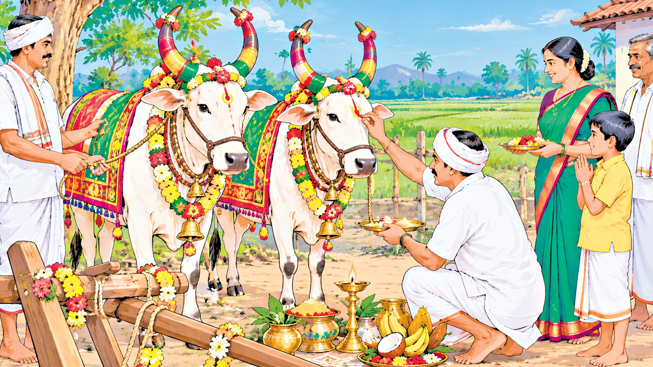 కాడెద్దుల రుణం తీర్చుకునే పొలాల అమావాస్య..!