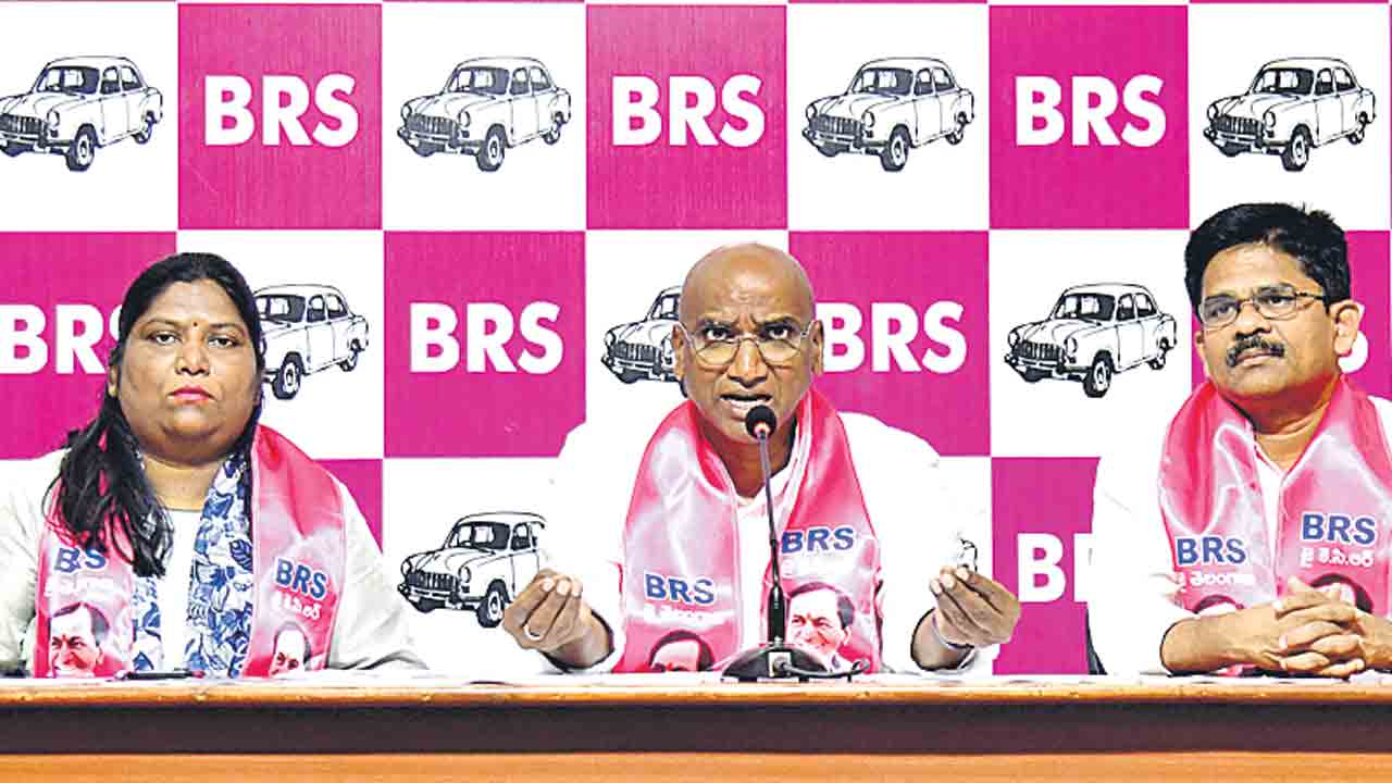 రాష్ట్రంలో దిగజారిన శాంతిభద్రతలు.. బీఆర్‌ఎస్‌ ప్రధాన కార్యదర్శి ఆర్‌ఎస్పీ