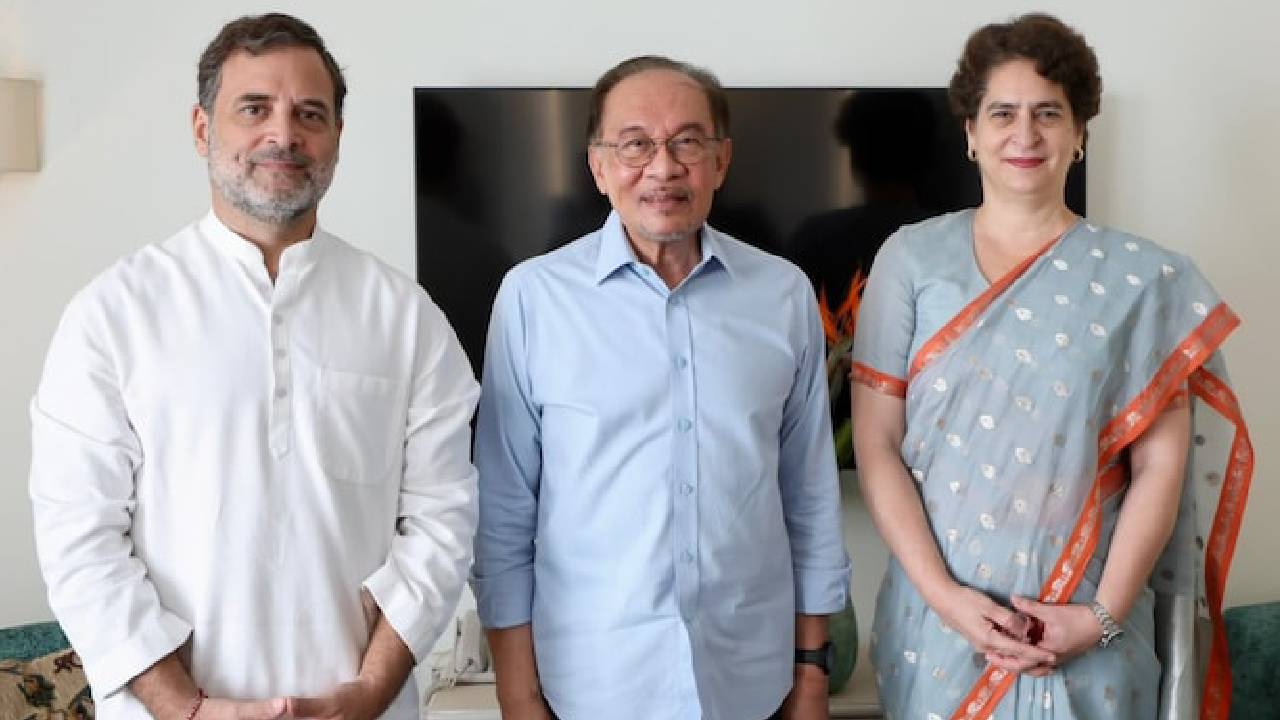Rahul Gandhi | రాహుల్ గాంధీని క‌లిసిన మ‌లేసియా ప్ర‌ధాని అన్వ‌ర్.. ఢిల్లీలో భేటీ
