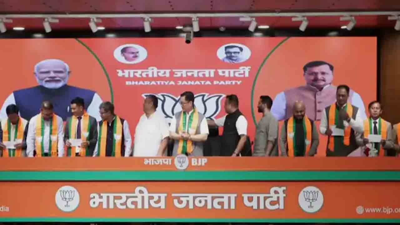 UDP MLAs Join BJP | 8 మంది యూడీపీ ఎమ్మెల్యేలు బీజేపీలో చేరిక.. మేఘాలయలో రెండో అతి   పార్టీగా గుర్తింపు