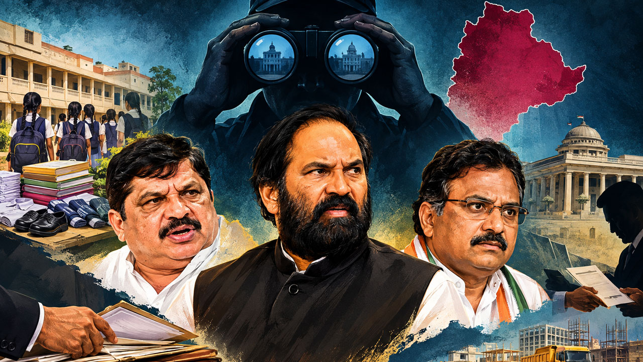 ముగ్గురు మంత్రులపై ‘ప్రత్యేక’ నిఘా!