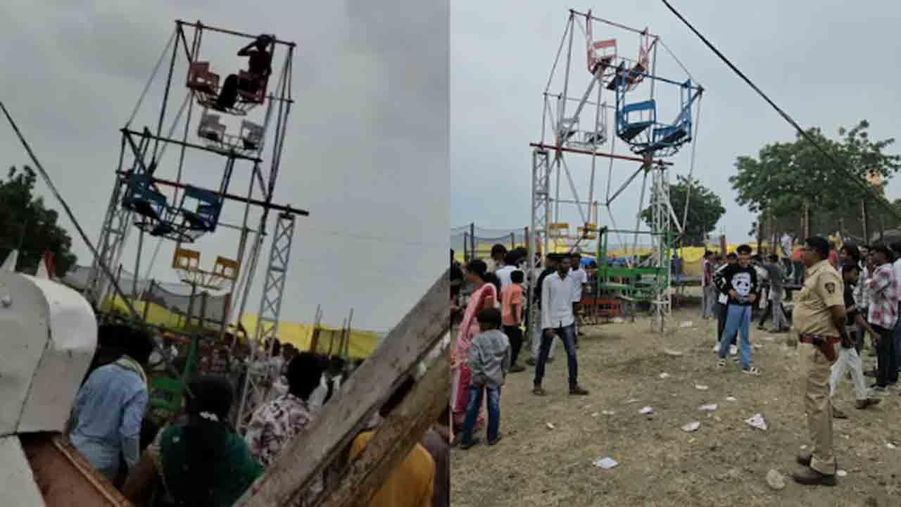 Watch: జెయింట్ వీల్‌లో చిక్కుకున్న మహిళ జుట్టు.. తర్వాత ఏం జరిగిందంటే?