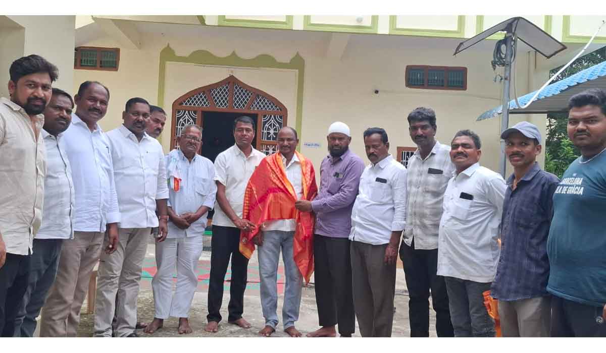 Mallapur | మైనార్టీ సంఘం మల్లాపూర్‌ మండల అధ్యక్షుడిగా అమీన్