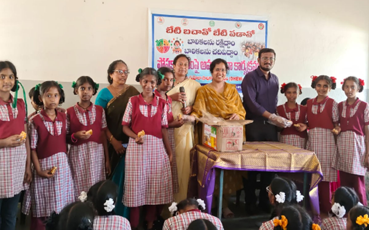 ‘ఆడపిల్లల సంపూర్ణ ఆరోగ్యానికి పోషకాహారమే పునాది’