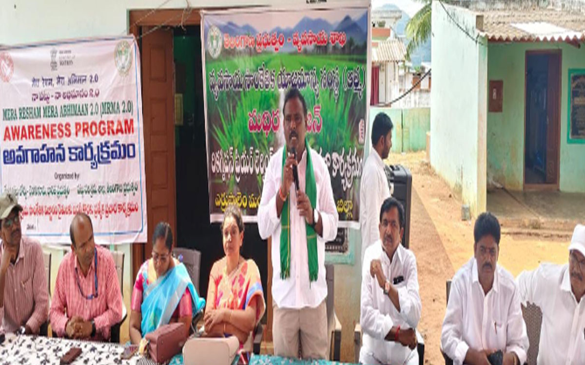 ‘రైతులు తక్కువ నీటితో సాగయ్యే పంటలపై దృష్టి సారించాలి’