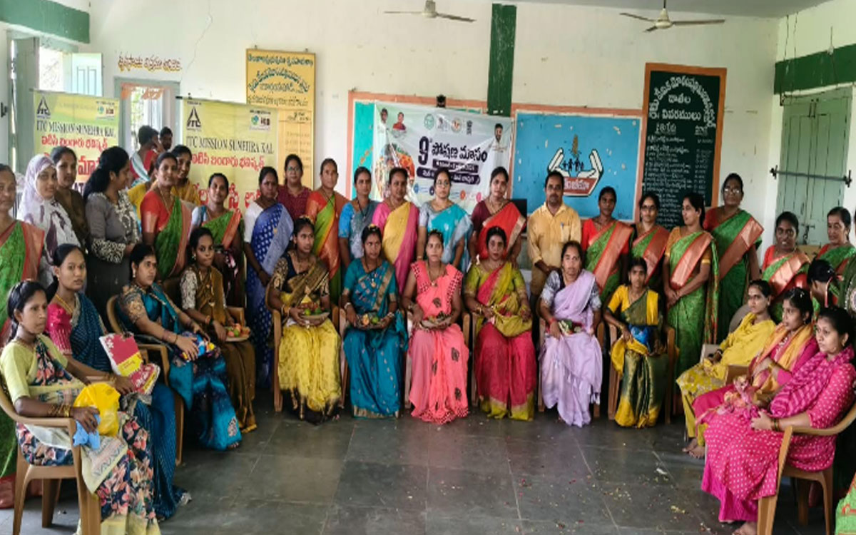 పోషక విలువలతోనే తల్లీబిడ్డకు ఆరోగ్యం : సీడీపీవో తార