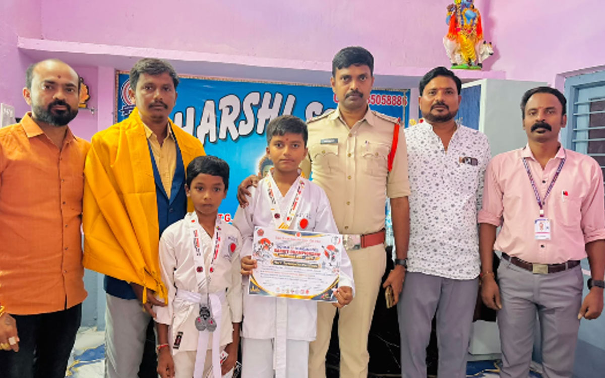 రాష్ట్ర స్థాయి కరాటే పోటీల్లో మహర్షి స్కూల్ విద్యార్థుల సత్తా
