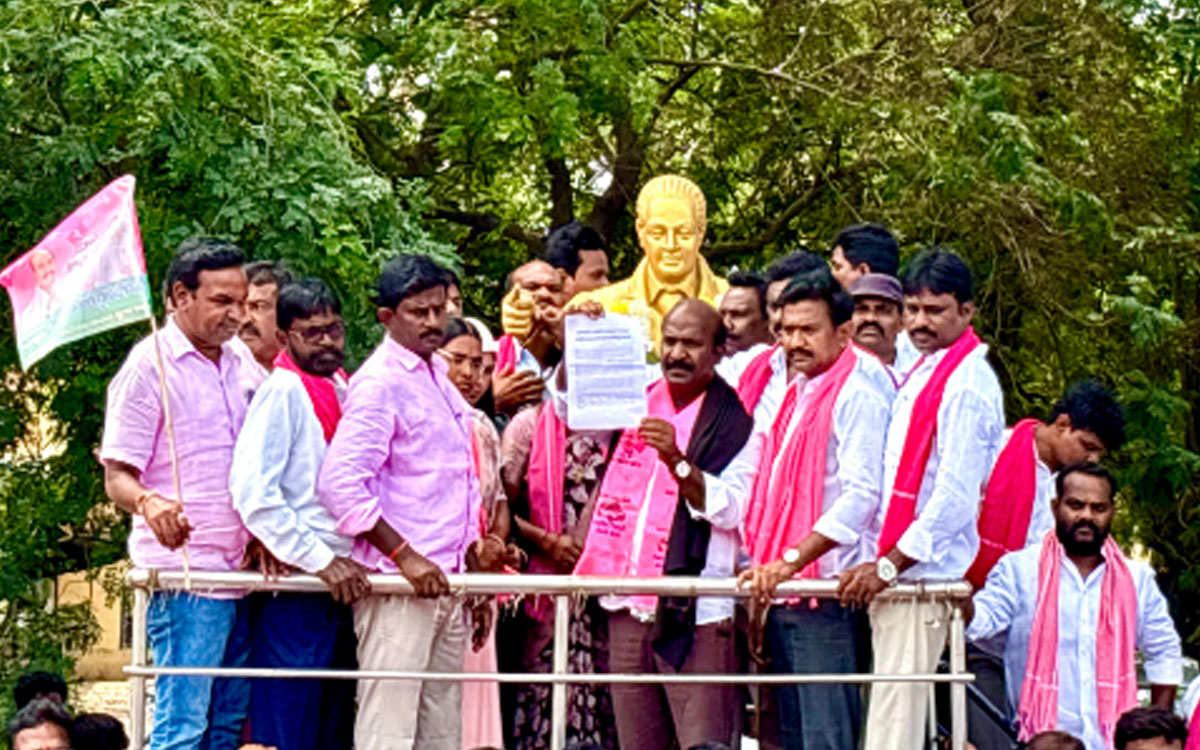 రేవంత్ రెడ్డి ప్రభుత్వంలో మహిళలకు రక్షణ కరువు : మాజీ ఎమ్మెల్యే చిరుమర్తి లింగయ్య