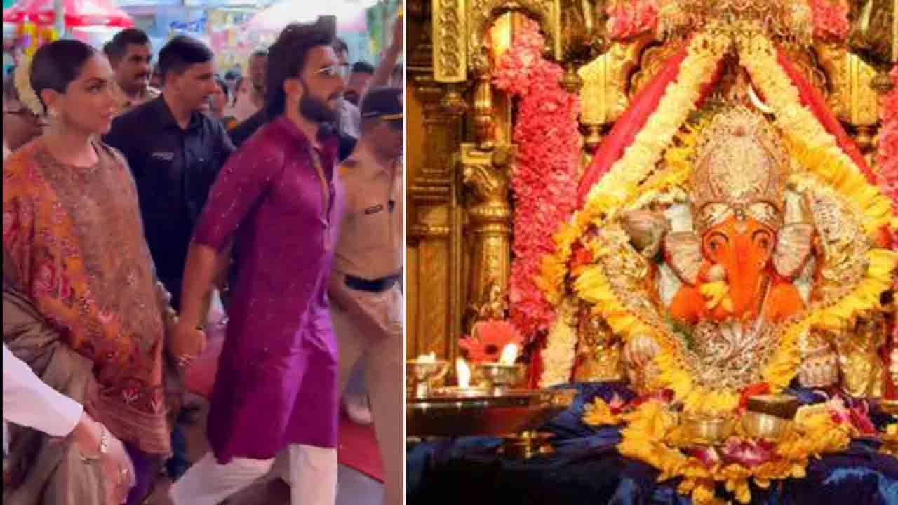 Deepveer | సిద్ధి వినాయకుడిని దర్శించుకున్న ‘దీప్‌వీర్’.. వీడియో..!