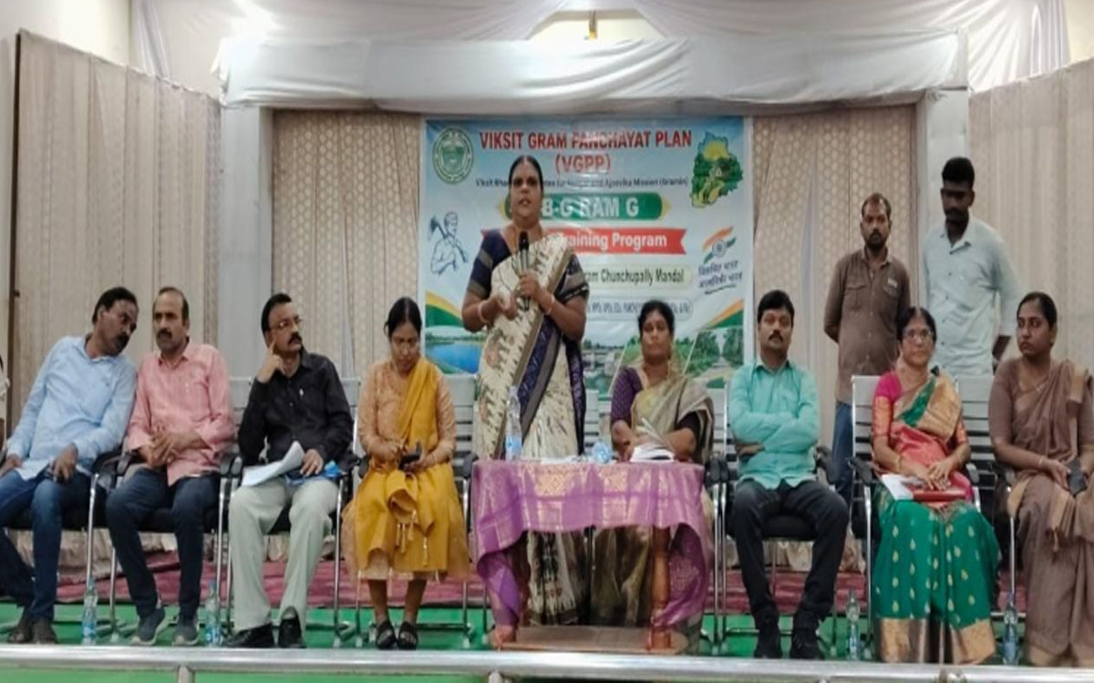 'వికసిత్ భారత్ గ్రామ పంచాయతీ ప్రణాళికలతోనే సమగ్రాభివృద్ధి'