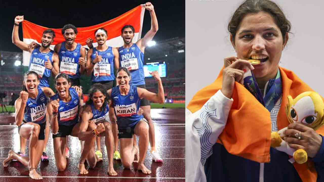 Asian Games | రీలేలో చిరస్మరణీయ పసిడి.. ఆసియా క్రీడల్లో భారత్ హాఫ్ సెంచరీ..!