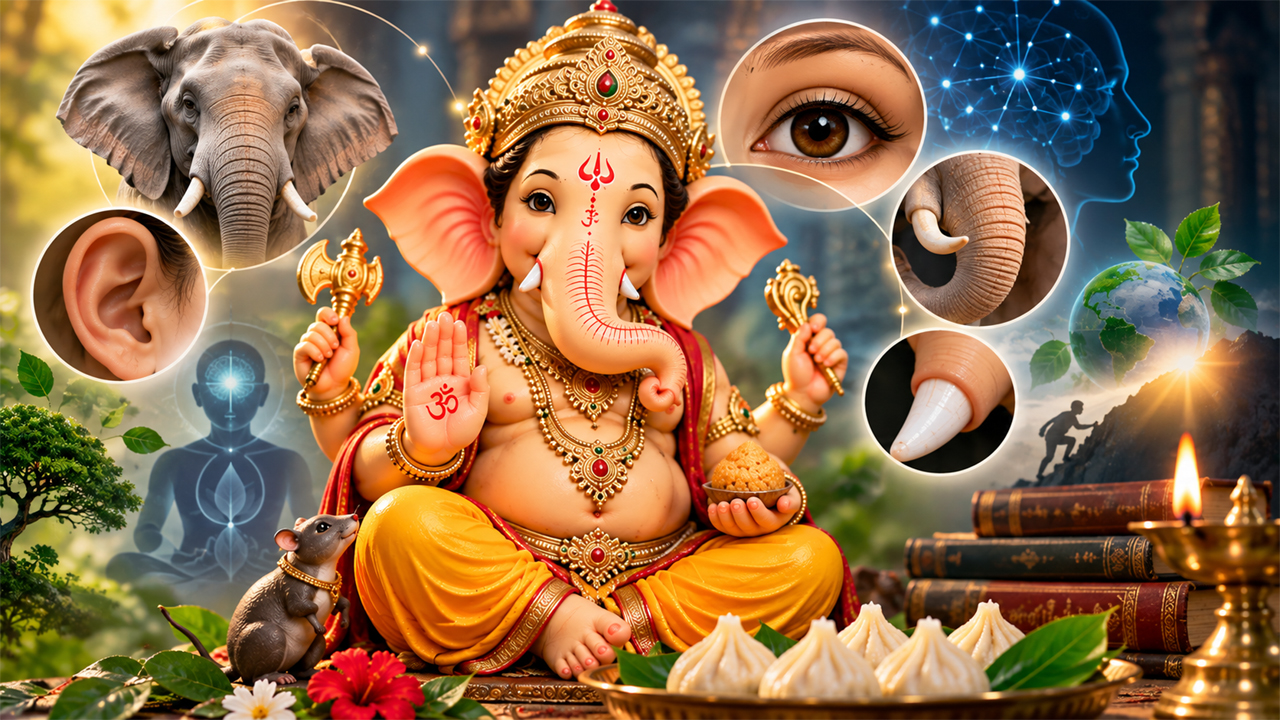 Vinayaka Chavithi | ఏనుగు తల.. పెద్ద చెవులు.. చిన్న కళ్లు.. పెద్ద పొట్ట.. గణపతి రూపం చెప్పే శాస్త్రీయ సందేశం ఇదే