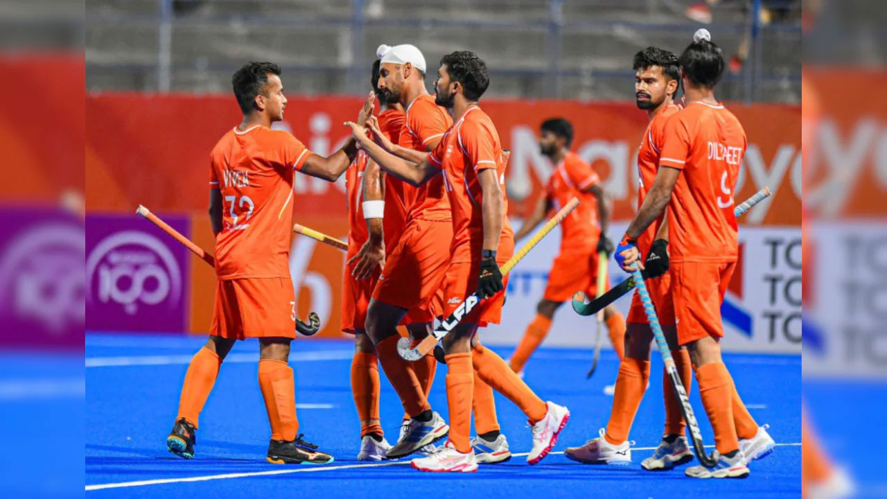 Asian Games: దిల్‌ప్రీత్ సింగ్ హ్యాట్రిక్‌.. కొరియాపై భార‌త్ విక్ట‌రీ