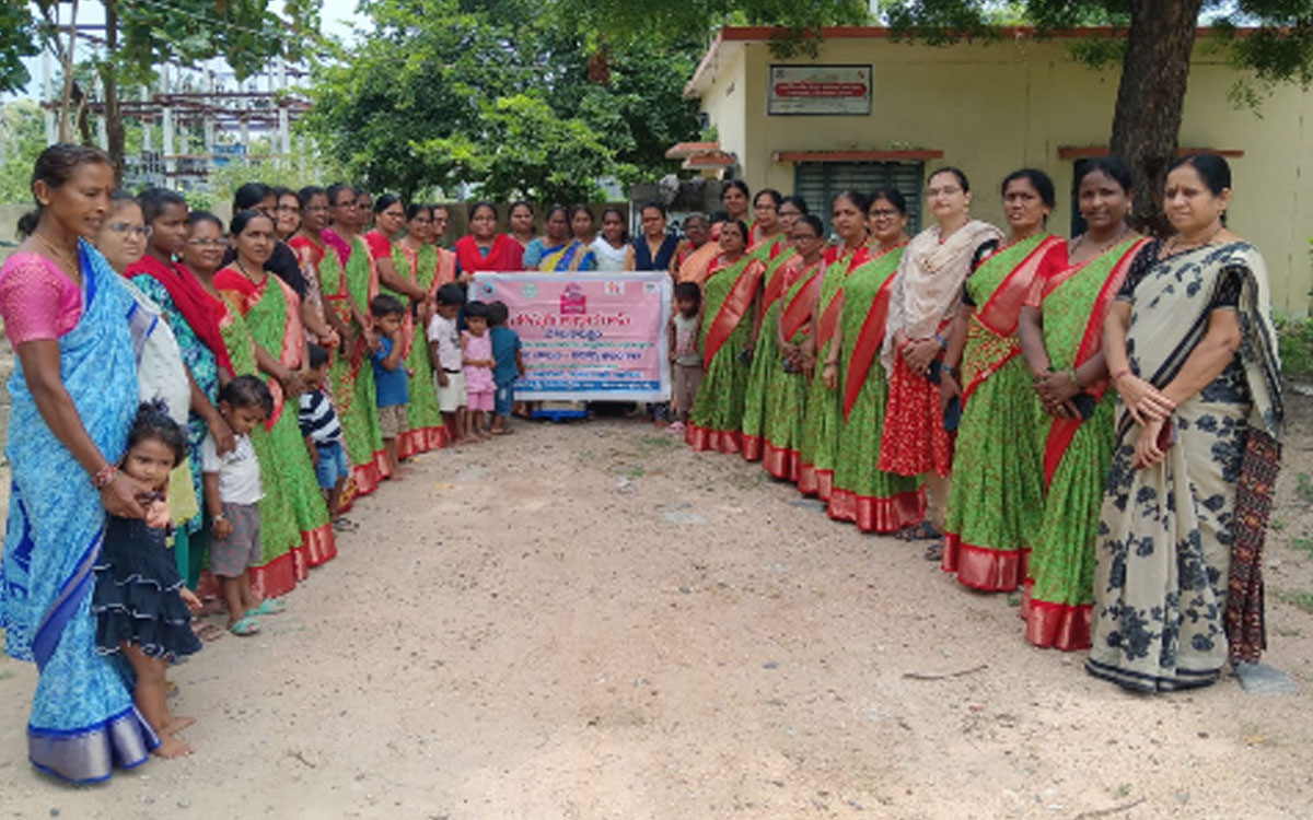 అర్జాలబావిలో ఘనంగా ‘పోషణ మాసం’ వేడుకలు