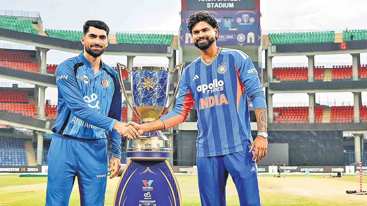 భారత్‌కు అఫ్గాన్‌ సవాల్‌.. నేడు తొలి టీ20