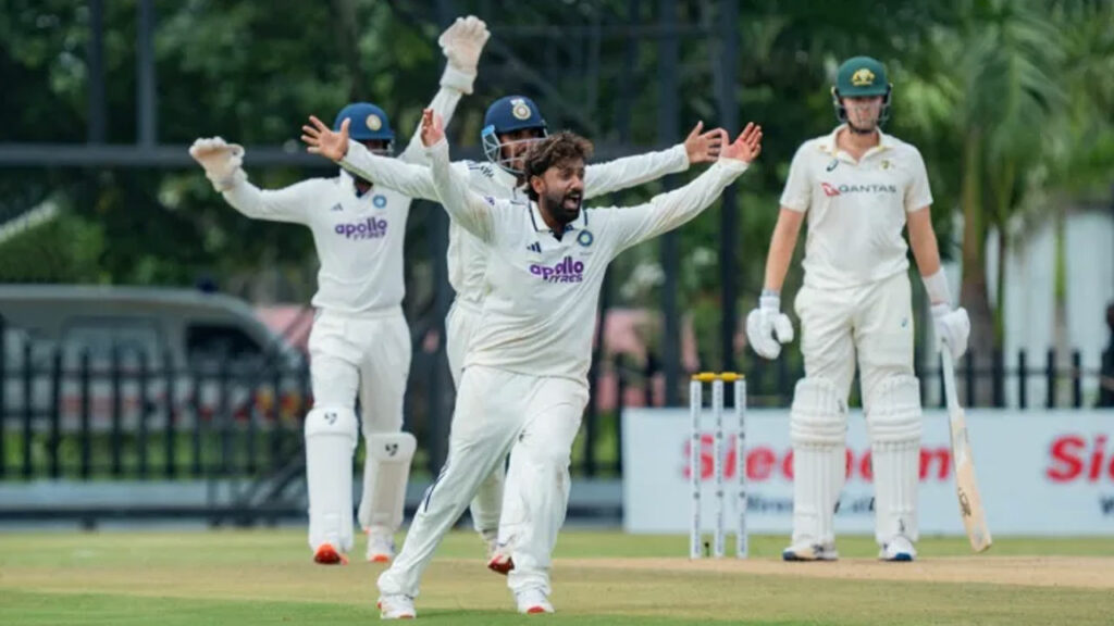 India A: ఆస్ట్రేలియా-ఏపై 162 రన్స్ తేడాతో భారత్-ఏ గెలుపు