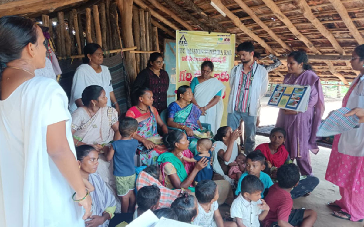 ఇరవెండిలో గర్భిణులకు వైద్య శిబిరం
