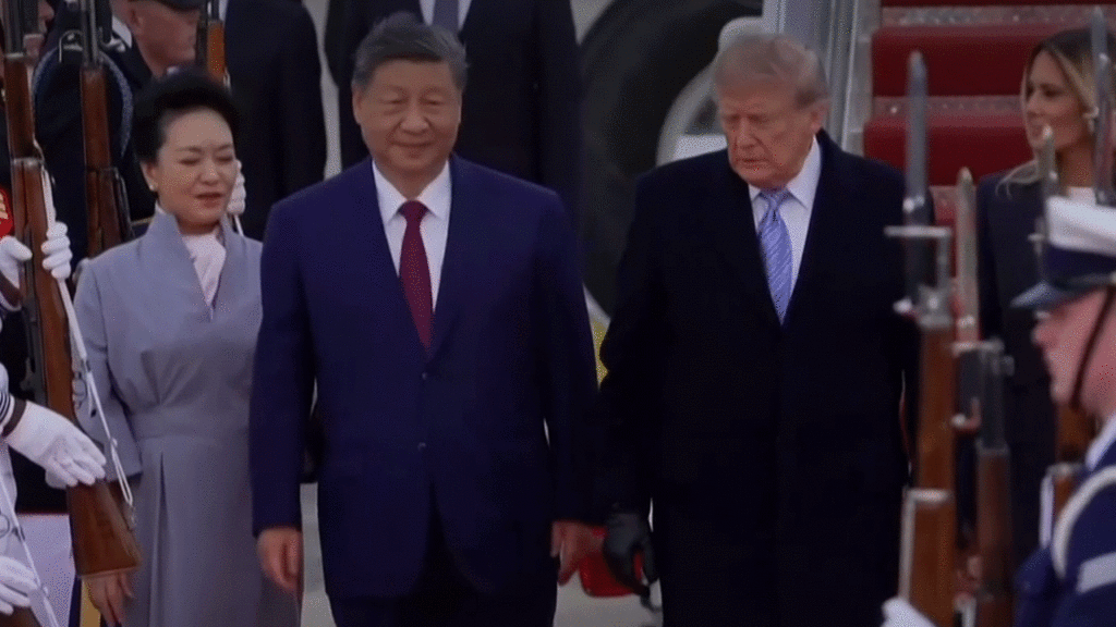 Jinping | అమెరికాలో జిన్పింగ్కు అదిరిపోయే స్వాగతం..! ఎయిర్పోర్ట్కు వెళ్లి ఆహ్వానం పలికిన ట్రంప్ దంపతులు