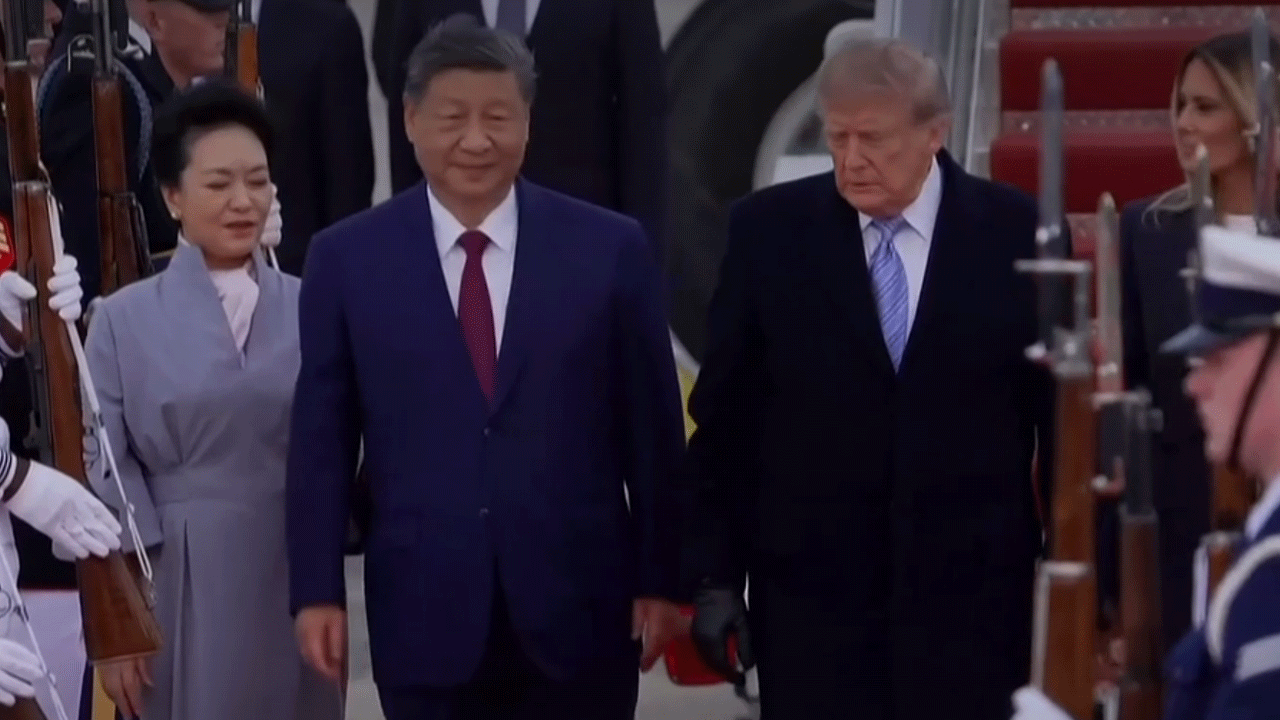 Jinping | అమెరికాలో జిన్‌పింగ్‌కు అదిరిపోయే స్వాగతం..! ఎయిర్‌పోర్ట్‌కు వెళ్లి ఆహ్వానం పలికిన ట్రంప్ దంప‌తులు