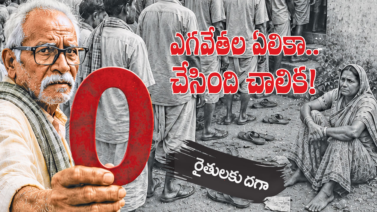 ‘ఎగవేతల ఏలికా.. చేసింది చాలిక’ కాంగ్రెస్ 1000 దినాల పాలనపై భగ్గుమన్న జనం