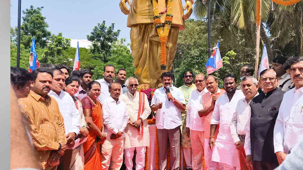 నిజాంపాలనకు వ్యతిరేకంగా పోరాడిన యోధుడు కొండా లక్ష్మణ్ బాపూజీ : ఎమ్మెల్యే తలసాని