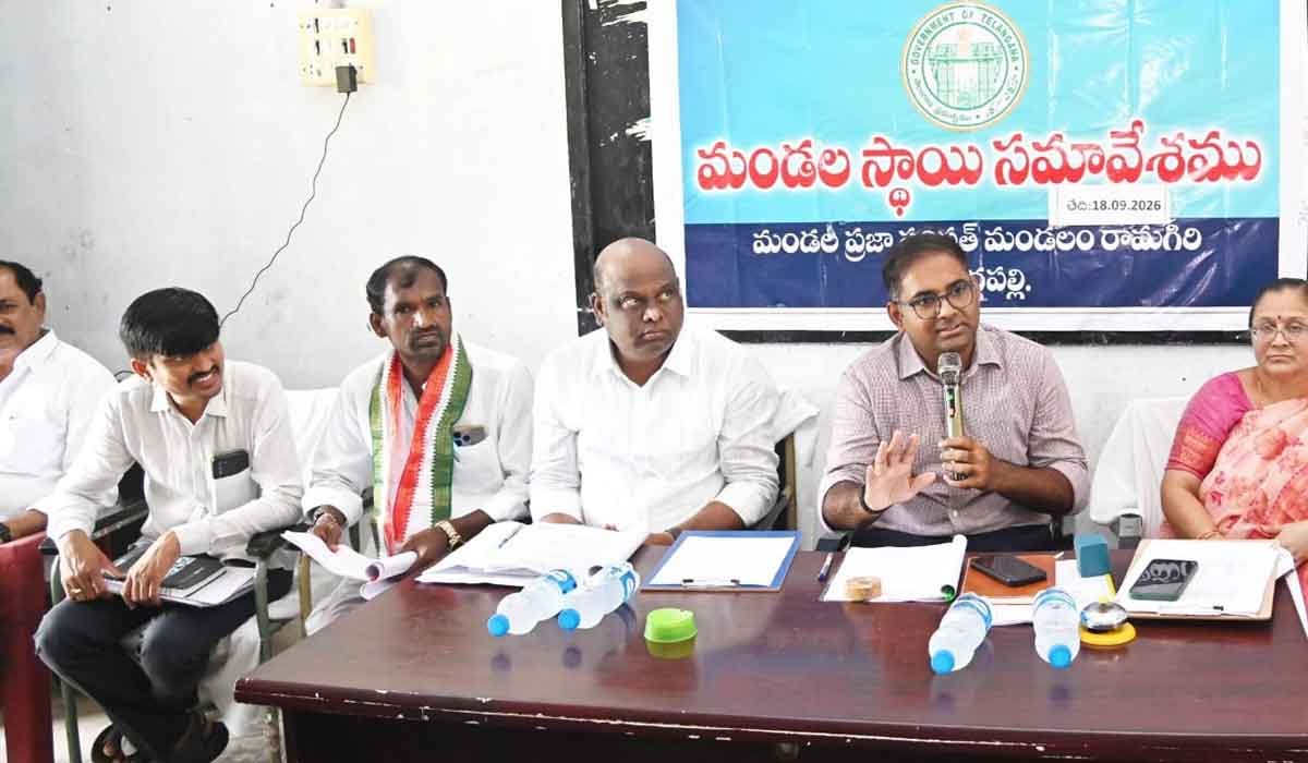 Collector Koya Sriharsha | అధికారులు సమన్వయంతో పనిచేయాలి.. పెద్దపల్లి కలెక్టర్‌ కోయ శ్రీహర్ష