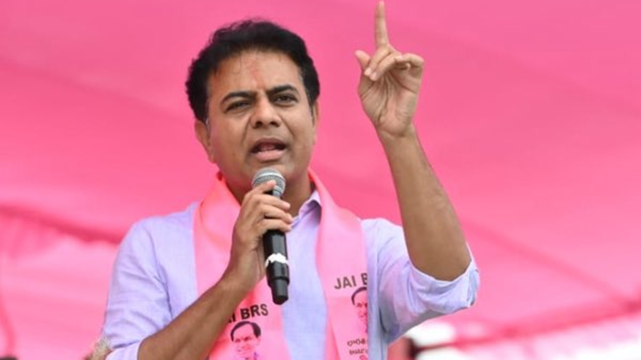 KTR | మా ఫొటోలను మార్ఫింగ్ చేసి వాడుతున్నారు.. మీడియాతో చిట్‌చాట్‌లో కేటీఆర్