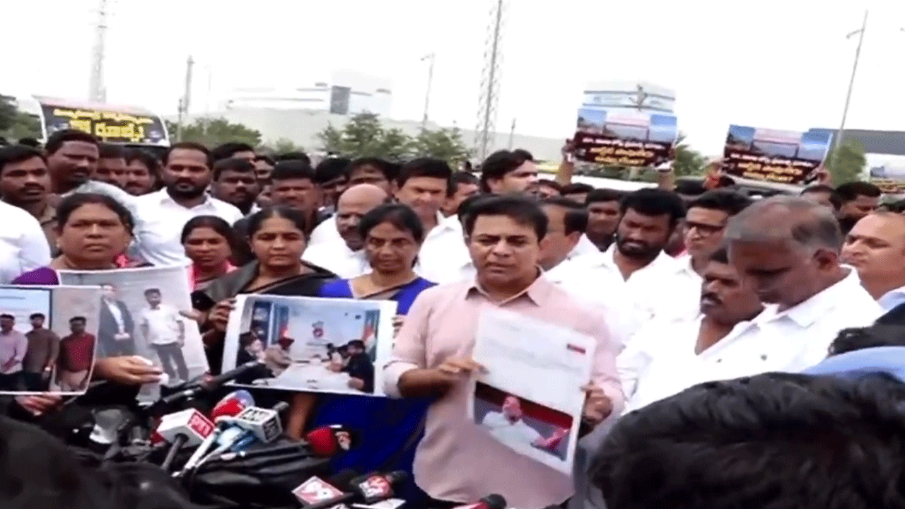 KTR | సొంత సోదరులతోనే ఒప్పందాలు చేసుకొని.. రేవంత్ రెడ్డి పెట్టుబడులు తెస్తున్నాడు : కేటీఆర్