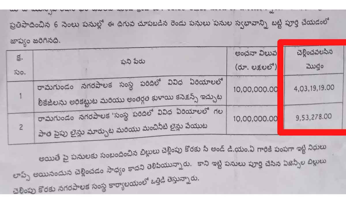 Ramagundam | తప్పుల తడకగా రామగుండం కౌన్సిల్ ఎజెండా.. రామగుండం బల్దియా పాలకులు, అధికారుల ఘనత