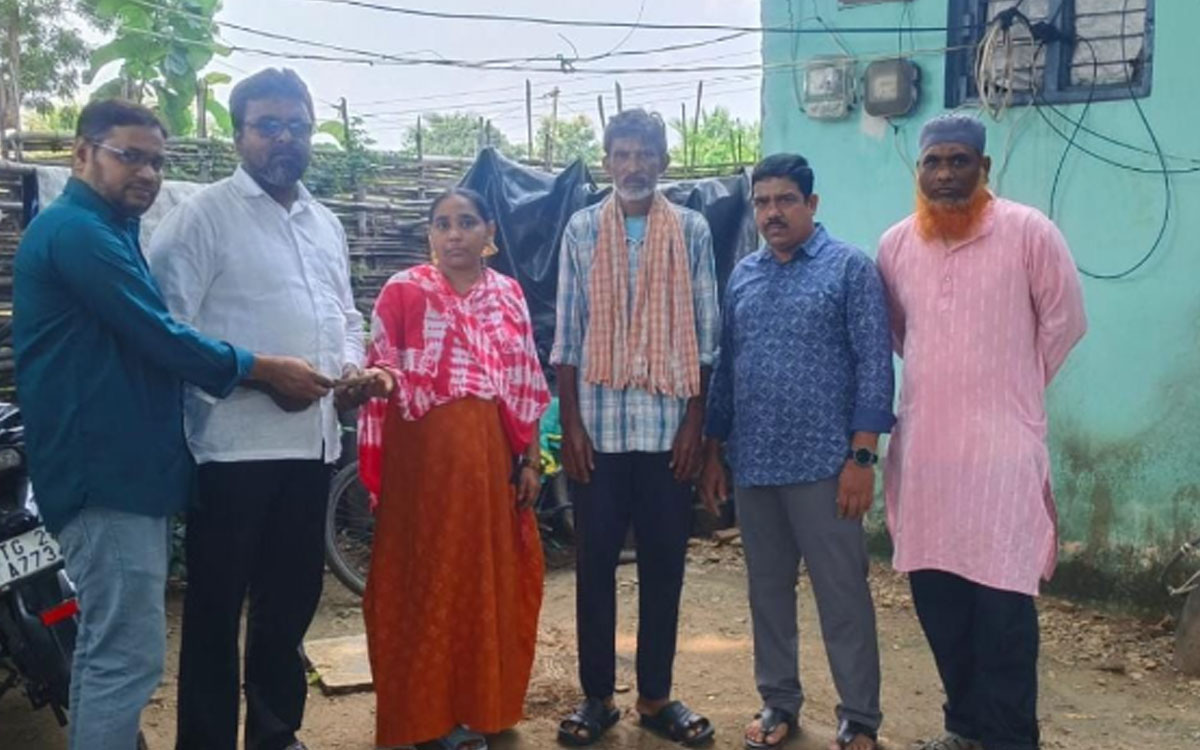 బాధితుల‌ వైద్య ఖర్చులకు ‘మేవా’ ఆర్ధికసాయం