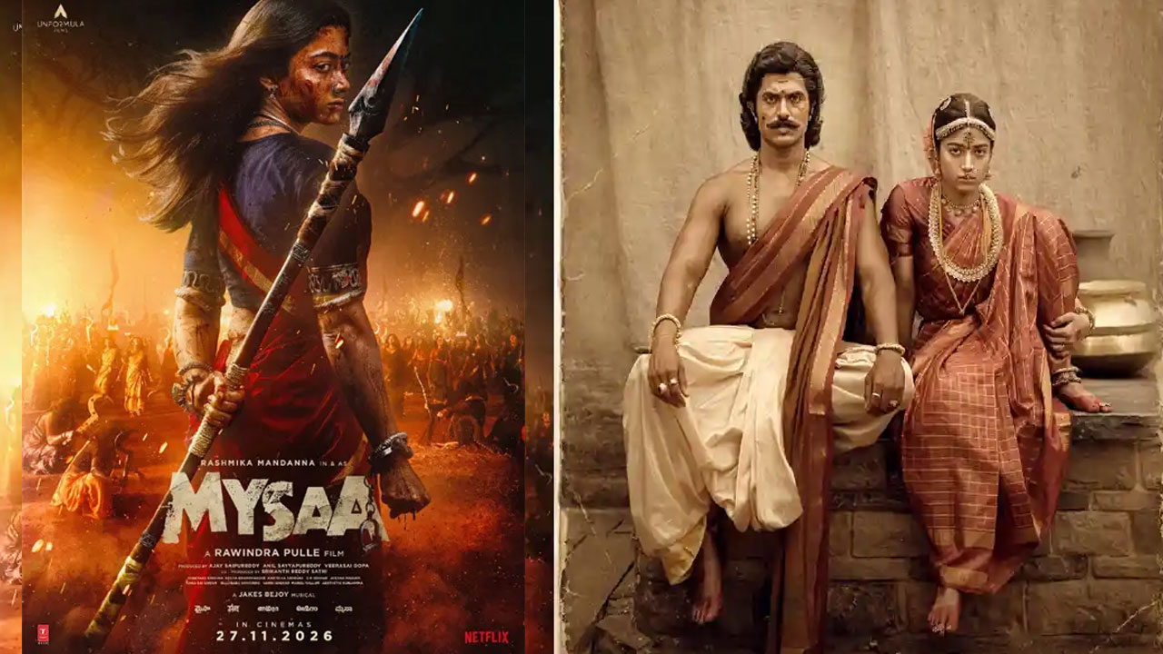 Mysaa | రష్మిక నుంచి బ్యాక్ టూ బ్యాక్ సినిమాలు.. మైసా రిలీజ్ డేట్ ప్ర‌క‌టించిన మేక‌ర్స్