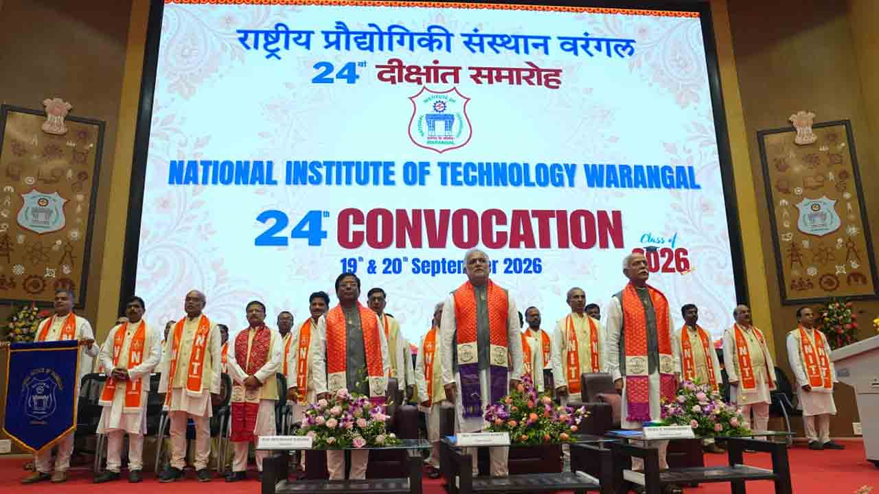 NIT Convocation | నైపుణ్యాలు, డిగ్రీలు ‘సాఫ్ట్‌వేర్’ అయితే.. నిజాయితీ, విశ్వసనీయత ‘హార్డ్‌వేర్‌’..!