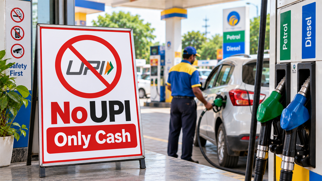 UPI Payments | అక్టోబర్‌ 15 నుంచి పెట్రోల్‌ బంకుల్లో యూపీఐ బంద్‌?