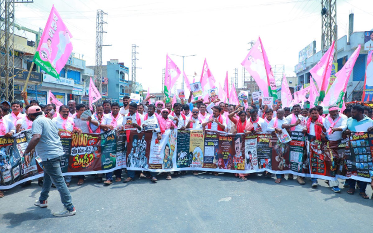 ‘వెయ్యి రోజుల్లో ఏ ఒక్క వ‌ర్గాన్ని సంతృప్త ప‌ర‌చ‌ని కాంగ్రెస్ ప్ర‌భుత్వ పాల‌న‌’